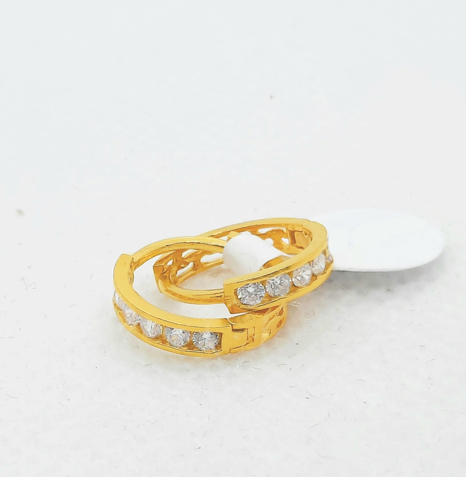 Gold Baby Hoop